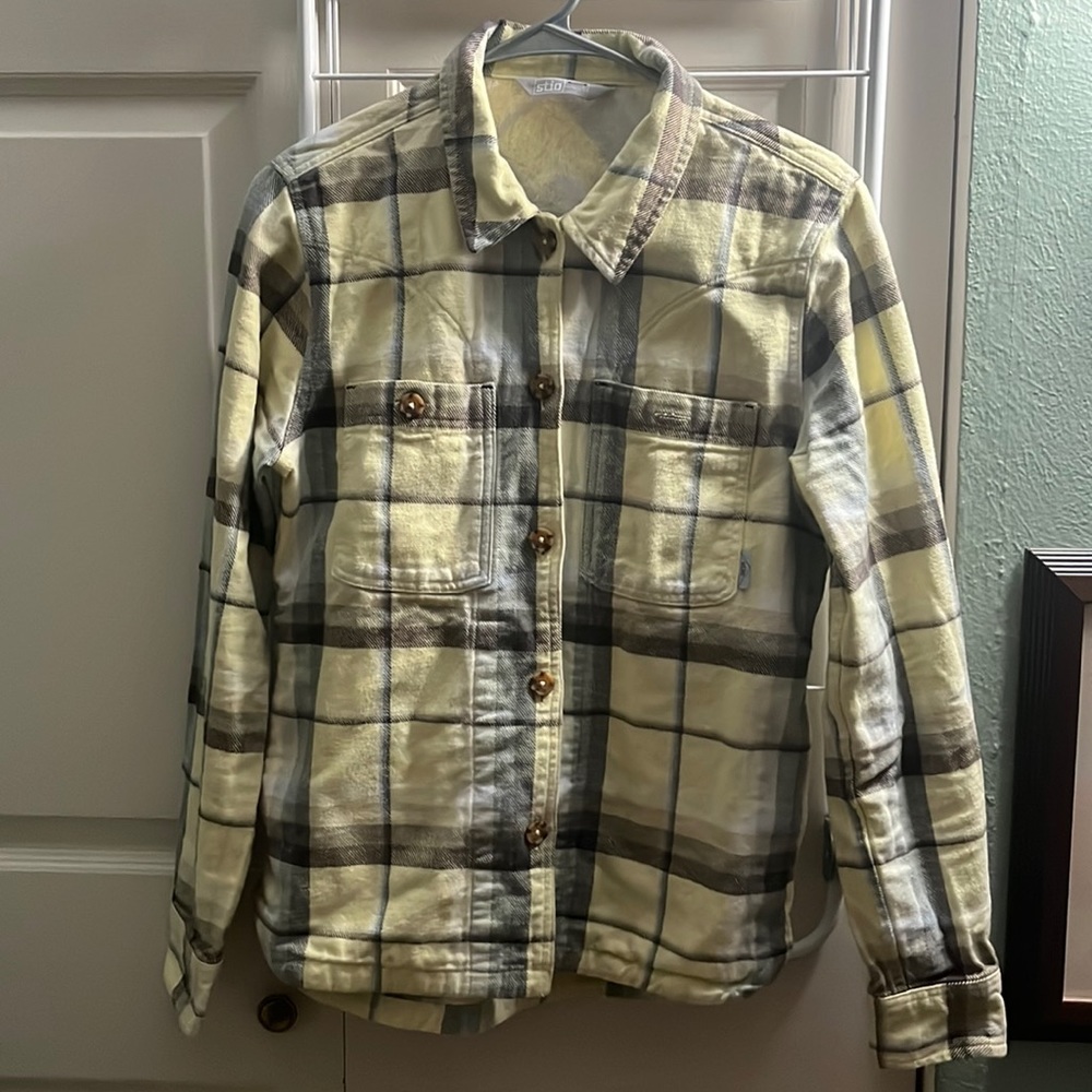 Stio Heavyweight Hutkeeper Flannel, size Small